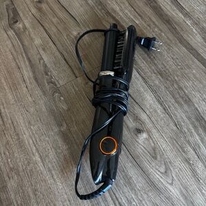 Instyler max rotating hair brush curling iron black used